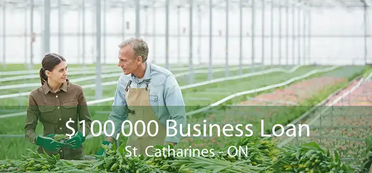 $100,000 Business Loan St. Catharines - ON